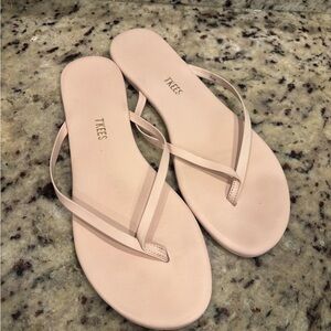 TKEES Liri Sandal, light pink size 10